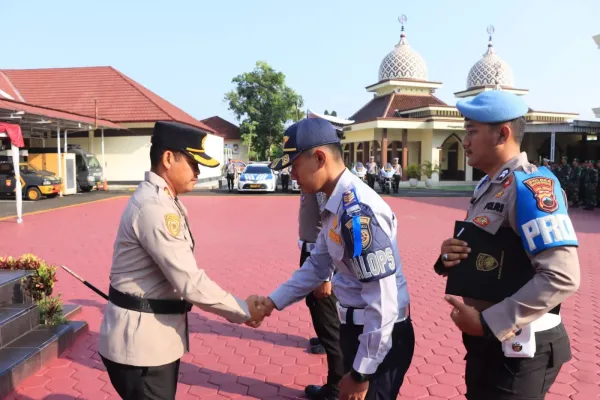 Fokus pada Pelanggaran Kasat Mata, Polres Grobogan Mulai Operasi Patuh Candi 2025