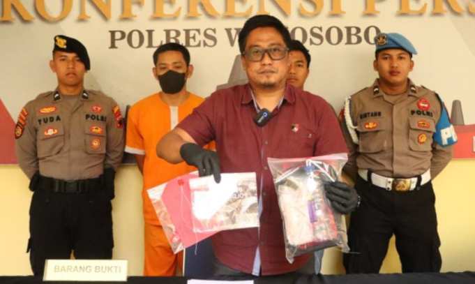 Pemakai Sabu Dibekuk Satresnarkoba Wonosobo di Lingkar Utara