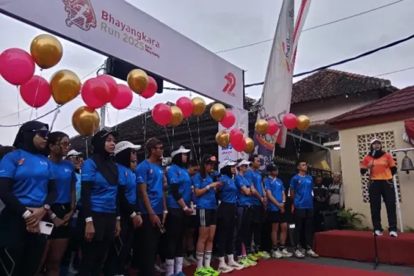 Semarak Bhayangkara Run 2025, Ratusan Pelari Padati Polres Magelang Kota