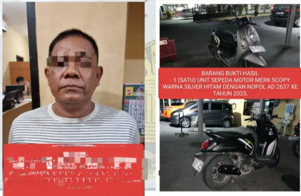 Polres Sragen Tangkap “Ahli Tukar Kunci” Residivis yang Garap Belasan Motor