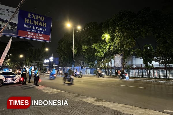 Pengamanan Ketat, Polresta Malang Kota Tuntaskan Pengawalan Konvoi PSHT