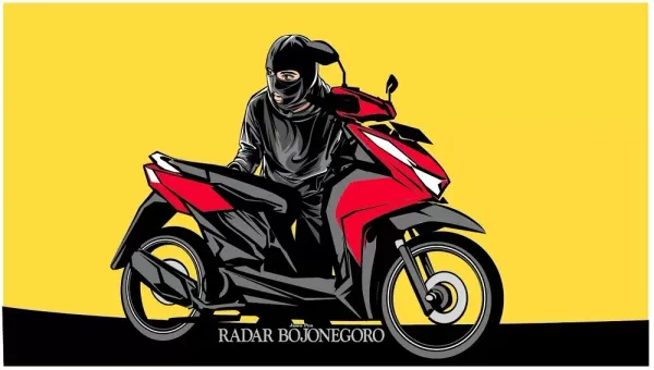 Dua Pekan Bersembunyi, Pencuri Motor Akhirnya Diciduk Resmob Polda Jateng