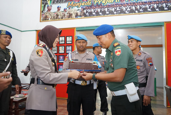 Rayakan HUT ke-79 POMAD, Subdenpom Magelang Dapat Kunjungan dan Kejutan dari Kapolres