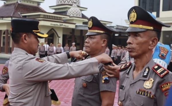 92 Personel Polres Grobogan Resmi Naik Pangkat Satu Tingkat