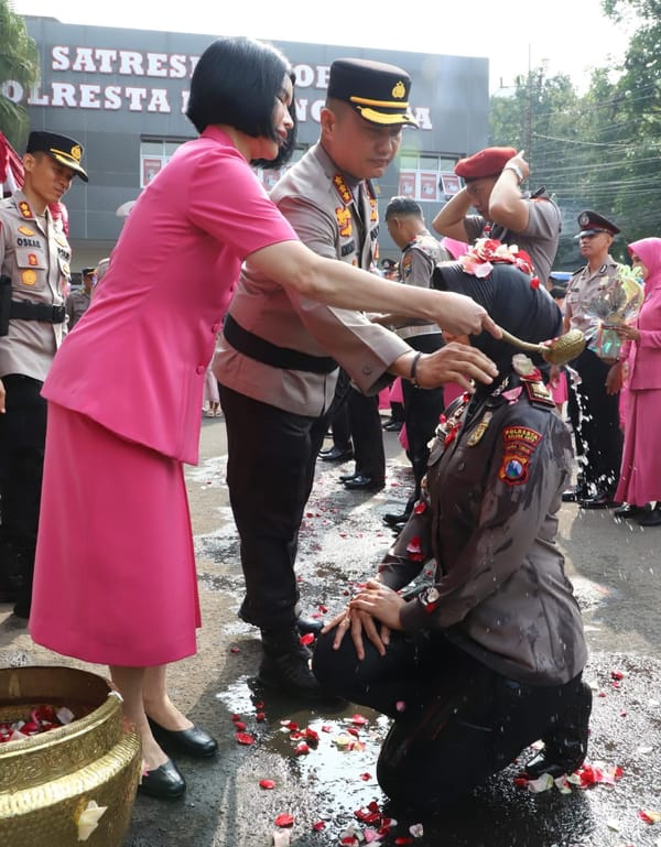 Kapolresta Malang Kota: Pangkat Bukan Hak, Tapi Harus Diperjuangkan