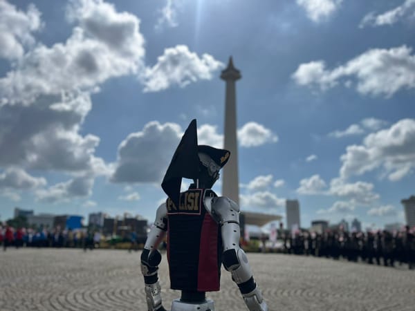 Polri Luncurkan 30 Robot Pionir di Defile Hari Bhayangkara ke-79