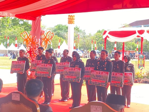 Borong Penghargaan Ketahanan Pangan, Polres Kotim Tunjukkan Komitmen Nyata di HUT Bhayangkara ke-79