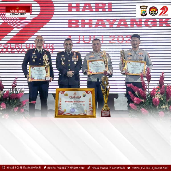 Layanan Polisi 110, Kapolresta Manokwari Terima Apresiasi dari Kapolda Papua Barat