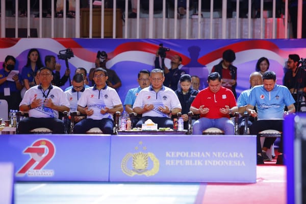 Resmi Dibuka, Piala Kapolri 2025 Jadi Bukti Dukungan Polri pada Dunia Bulutangkis