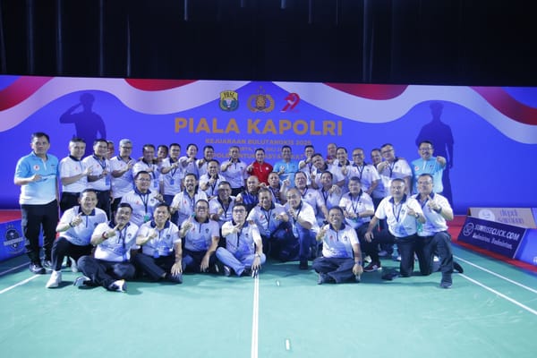 Piala Kapolri 2025 Resmi Dibuka, Kapolri Tegaskan Dukungan untuk Bulutangkis Nasional