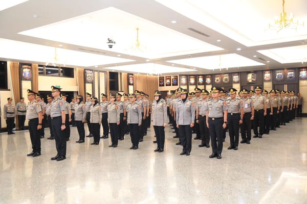Korps Raport Kenaikan Pangkat, Polri Promosikan 3 Perwira Tinggi dan 87 Perwira Menengah