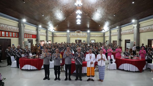 Wakapolda Bali Hadiri Peringatan HUT Ke-26 PP Polri Daerah Bali Tahun 2025