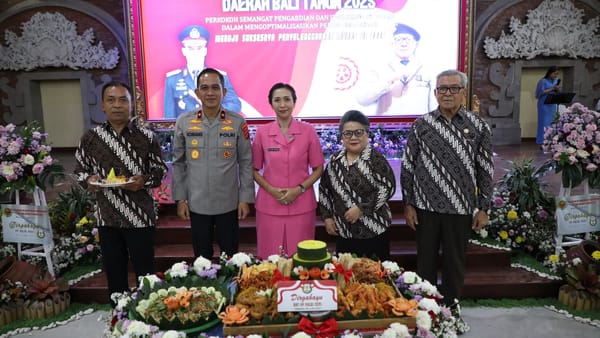 Peringatan HUT Ke-26 PP Polri Bali, Wakapolda Bali Berikan Sambutan Khusus