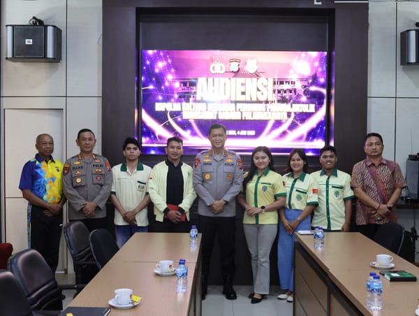 Perkuat Sinergi, Kapolda Kalteng Terima Audiensi Pemuda Katolik