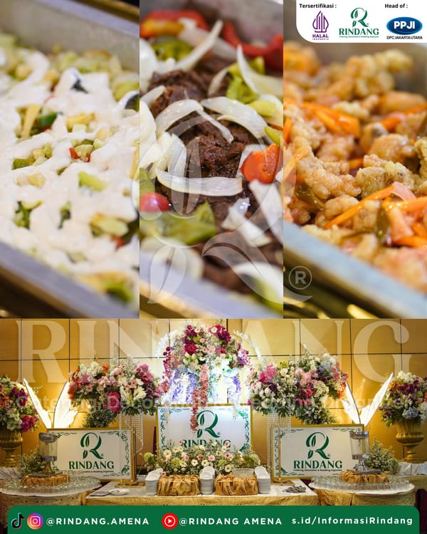 Rindang Catering, Andalan Resepsi Para Selebriti dengan Rasa Juara dan Layanan Istimewa