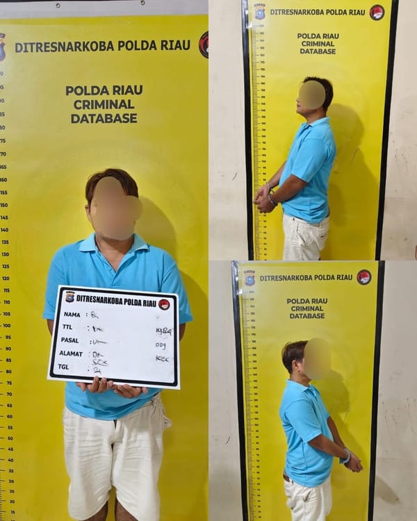 Sinergi KPLP dan Ditresnarkoba Polda Riau Berhasil Ungkap Kasus Narkoba