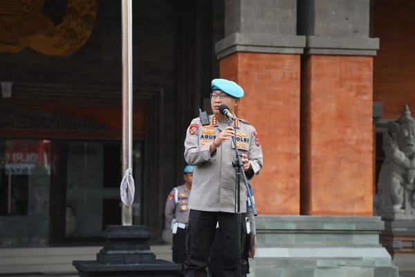 Pimpin Apel Pagi, Kabid Propam Polda Bali Tekankan Disiplin dan Etika Personel