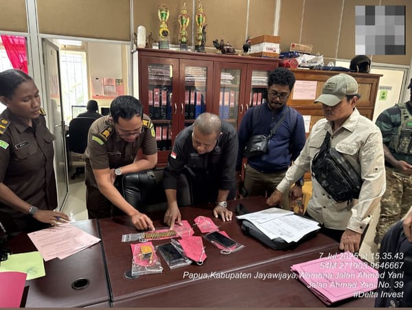 Terlibat Perdagangan Amunisi, Dua Oknum Jalani Proses Hukum Lanjutan oleh Satgas Cartenz