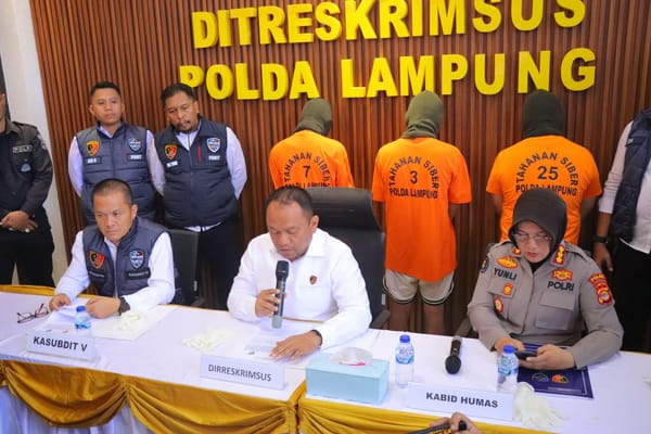 Polda Lampung Ungkap Komunitas Tertutup di Facebook, 3 Anggota Diamankan