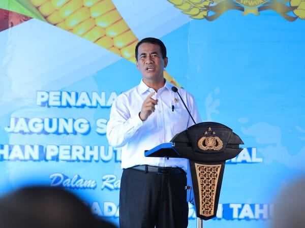 Menteri Pertanian Apresiasi Kapolri, Produksi Jagung Nasional Meningkat