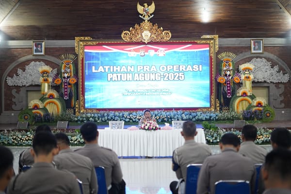 Polda Bali Gelar Latihan Pra Operasi, Siap Sambut Operasi Patuh Agung 2025