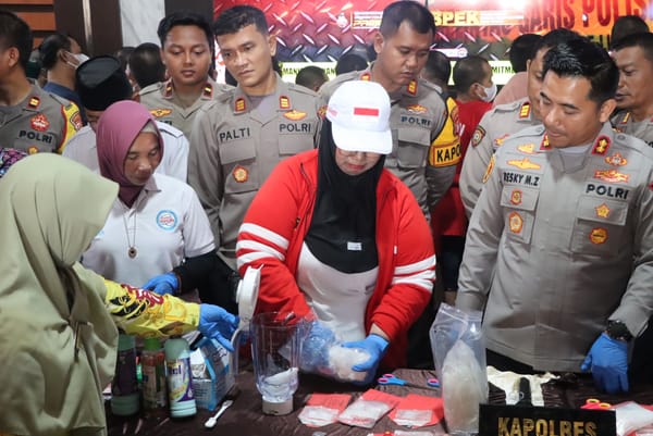 Polres Kotim Amankan 2,7 Kg Sabu dari 34 Tersangka dalam Ops Antik 2025