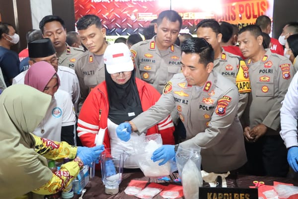 Hasil Ops Antik 2025, Polres Kotim Berhasil Amankan 2,7 Kg Sabu dari 34 Tersangka
