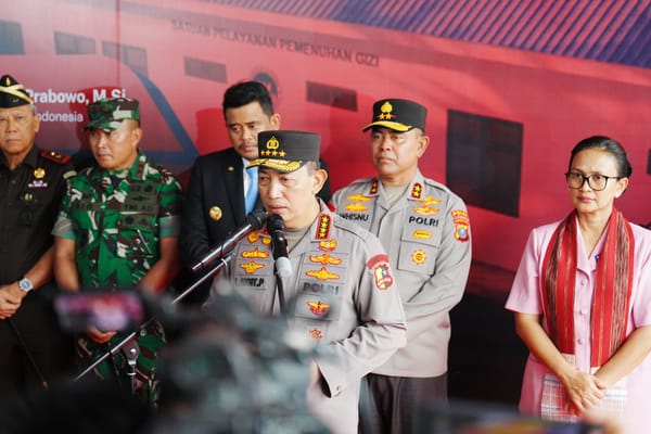 Kapolri Hadiri Groundbreaking 29 SPPG Polda Sumut, Tegaskan Dukungan Penuh untuk Program MBG