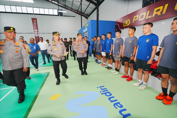 Usai Groundbreaking Dapur SPPG, Kapolri Tinjau Gedung dan Fasilitas Polda Sumut