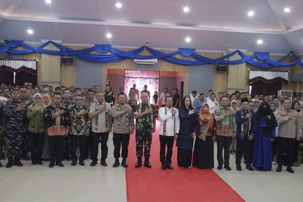 Sinergi TNI-Polri dan Pemprov Kaltim Diperkuat Lewat Kunjungan Kerja ke Kutai Timur