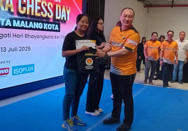 Dukung Atlet Muda, Wali Kota Malang Puji Gelaran Bhayangkara Chess Day 2025