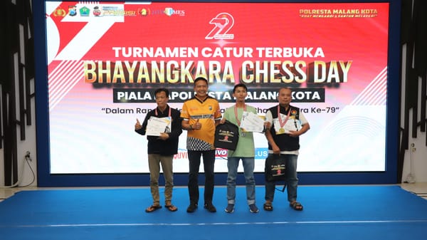 Wali Kota Malang Apresiasi Bhayangkara Chess Day 2025, Dorong Jadi Agenda Tahunan