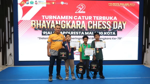 Wali Kota Malang: Bhayangkara Chess Day 2025 Tunjukkan Semangat Sportivitas dan Edukasi