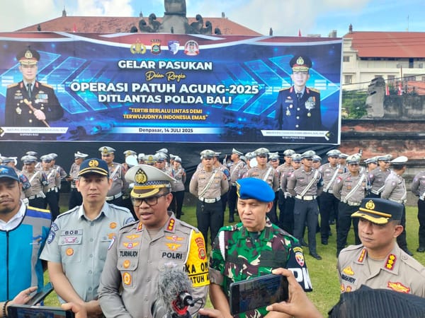 Gelar Ops Patuh Agung 2025, Polda Bali Fokuskan Edukasi dan Penegakan Aturan Lalu Lintas