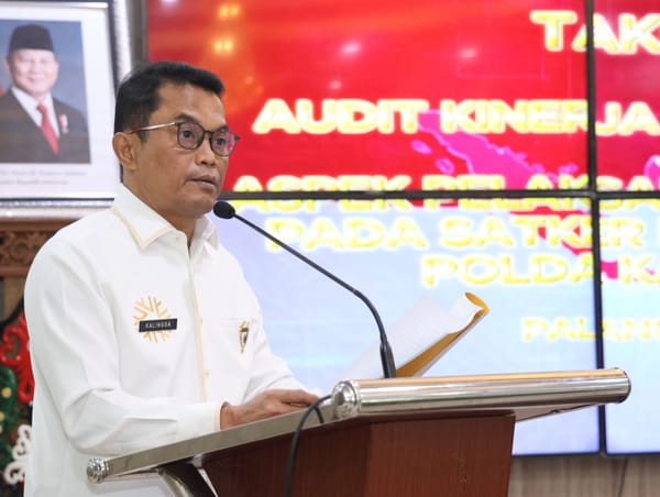 Polda Kalteng Gelar Taklimat Akhir Audit Kinerja Bersama Itwasum Polri