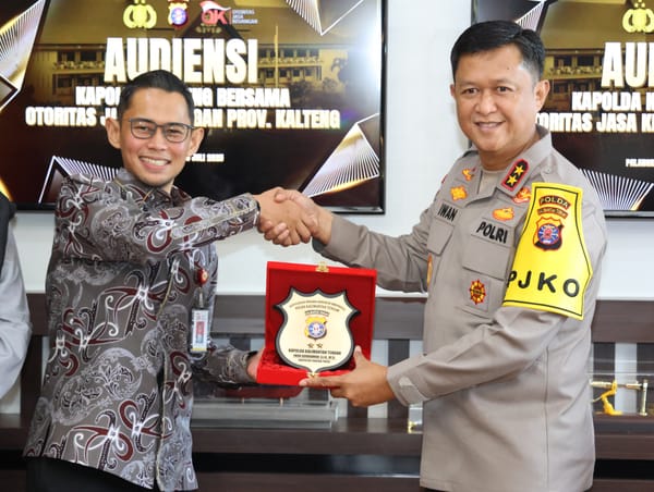 Kapolda Kalteng dan OJK Perkuat Kerja Sama Hadapi Ancaman Kejahatan Keuangan
