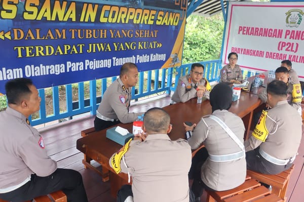 Dirlantas Polda Kalteng Tekankan Evaluasi dan Sinergi Lalu Lintas Lewat Coffee Morning