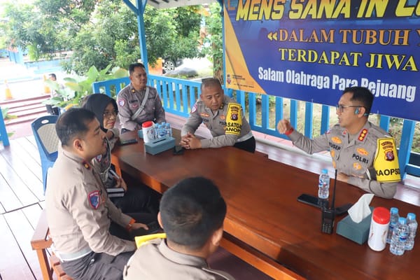 Gelar Coffe Morning, Ini Penekanan Dirlantas Polda Kalteng Untuk Jajarannya