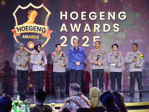 Kapolri di Hoegeng Awards 2025: Polri Siap Lanjutkan Reformasi dan Pelayanan Terbaik