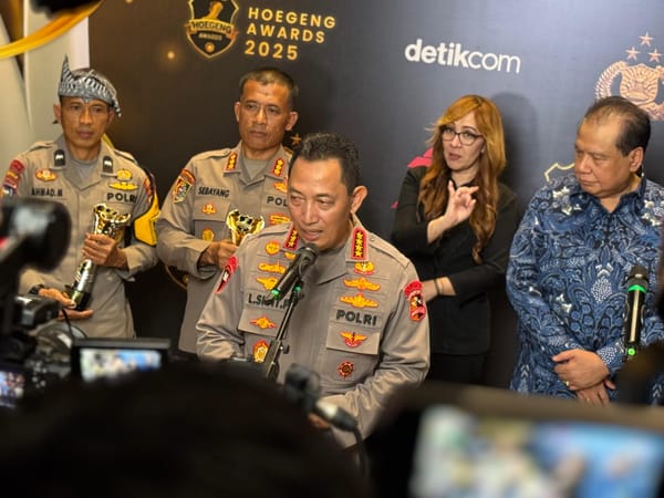 Hoegeng Awards 2025: Kapolri Tegaskan Komitmen Reformasi dan Pelayanan Prima