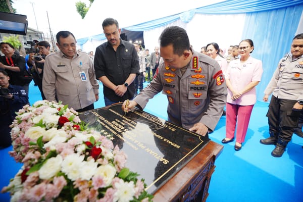 Kapolri Resmikan 28 SPPG Polri, Tegaskan Penguatan Quality Control