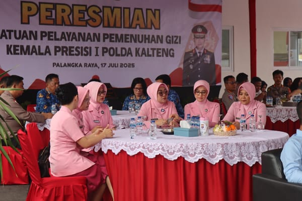 Polda Kalteng Resmikan Gedung SPPG Kemala Presisi 1, Wujud Dukung Asta Cita Presiden