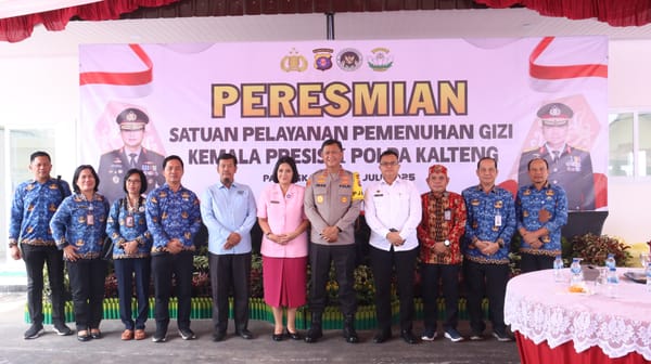 Sinergi Mewujudkan Asta Cita: Gedung SPPG Kemala Presisi 1 Resmi Berdiri di Kalteng