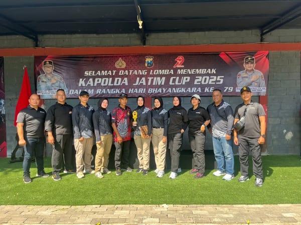 Tembakan Tepat Sasaran, Aiptu Irma Bawa Pulang Juara 2 Kapolda Jatim Cup