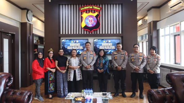 Audiensi Bersama LPD, Kapolda Kalteng Soroti Peran Strategis Perempuan Dayak