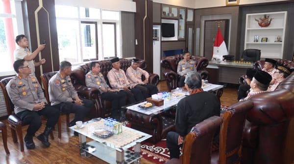 Kapolda Kalteng dan FKUB Jalin Silaturahmi, Komitmen Jaga Kamtibmas di Bumi Tambun Bungai