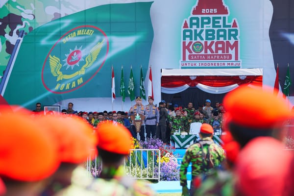 Kapolri Pimpin Apel Akbar Kokam Pemuda Muhammadiyah 2025 di Yogyakarta, Tekankan Sinergi Ketahanan Pangan