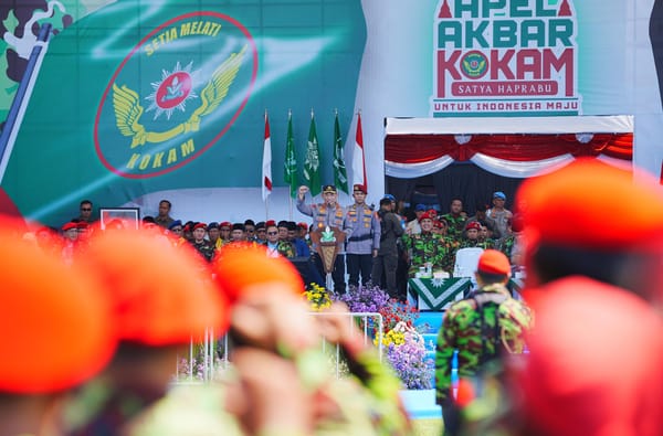 Di Apel Akbar Kokam, Kapolri Soroti Peran Strategis Pemuda dalam Pembangunan Nasional