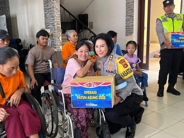 Satgas 1 Preemtif Gelar Sosialisasi dan Bhakti Sosial di Yayasan Bunga Bali