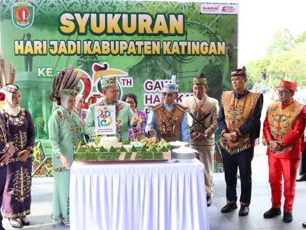Sinergi Pemprov dan Polda, Gubernur dan Kapolda Kalteng Kompak di HUT ke-23 Katingan